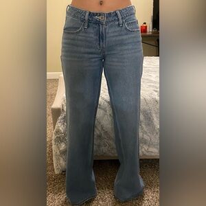 Hollister Low-Rise Baggy Straight Leg Jeans